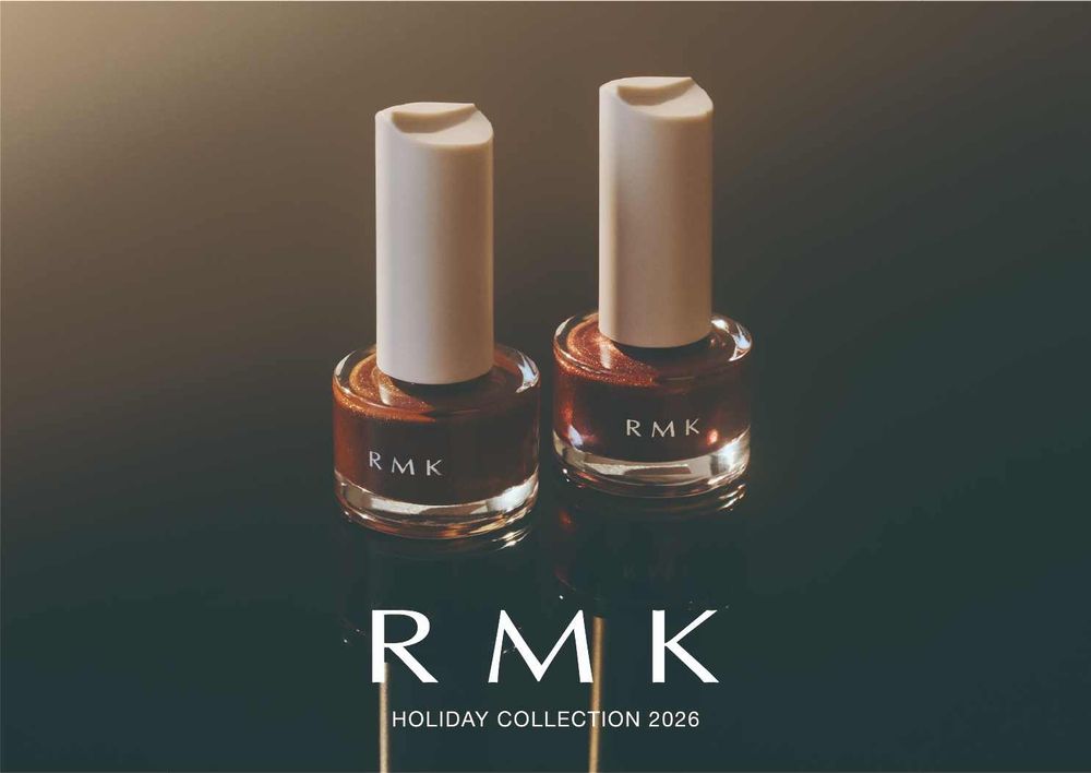 RMK聖誕限定美色犯規！「煙燻藕紫眼、無花果棕唇、玫瑰摩卡指彩」秋冬氛圍直接拉滿，香檳金眼影搭配水光頰彩，美到捨不得卸妝-14