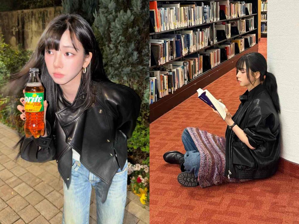 皮衣根本是女神必備！6位「超會穿皮衣」女愛豆盤點！子瑜美得太犯規！H2H Juun配無框眼鏡氣場全開！-8