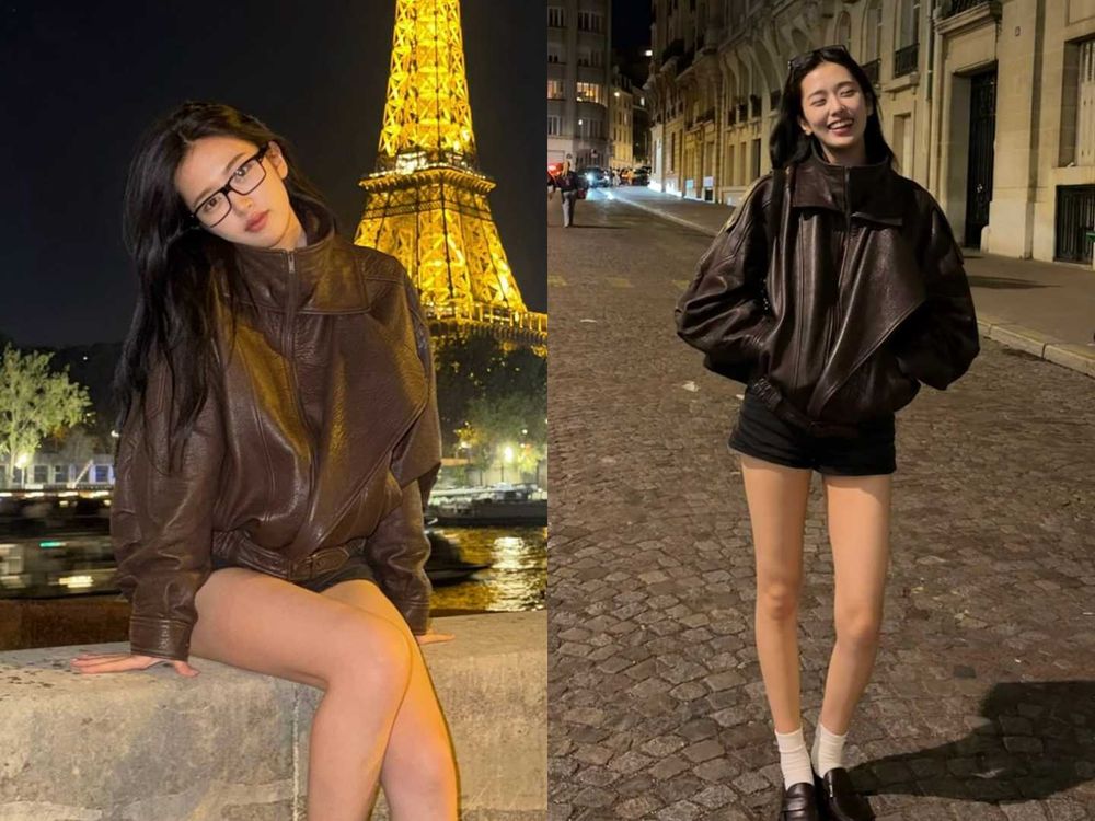 皮衣根本是女神必備！6位「超會穿皮衣」女愛豆盤點！子瑜美得太犯規！H2H Juun配無框眼鏡氣場全開！-10
