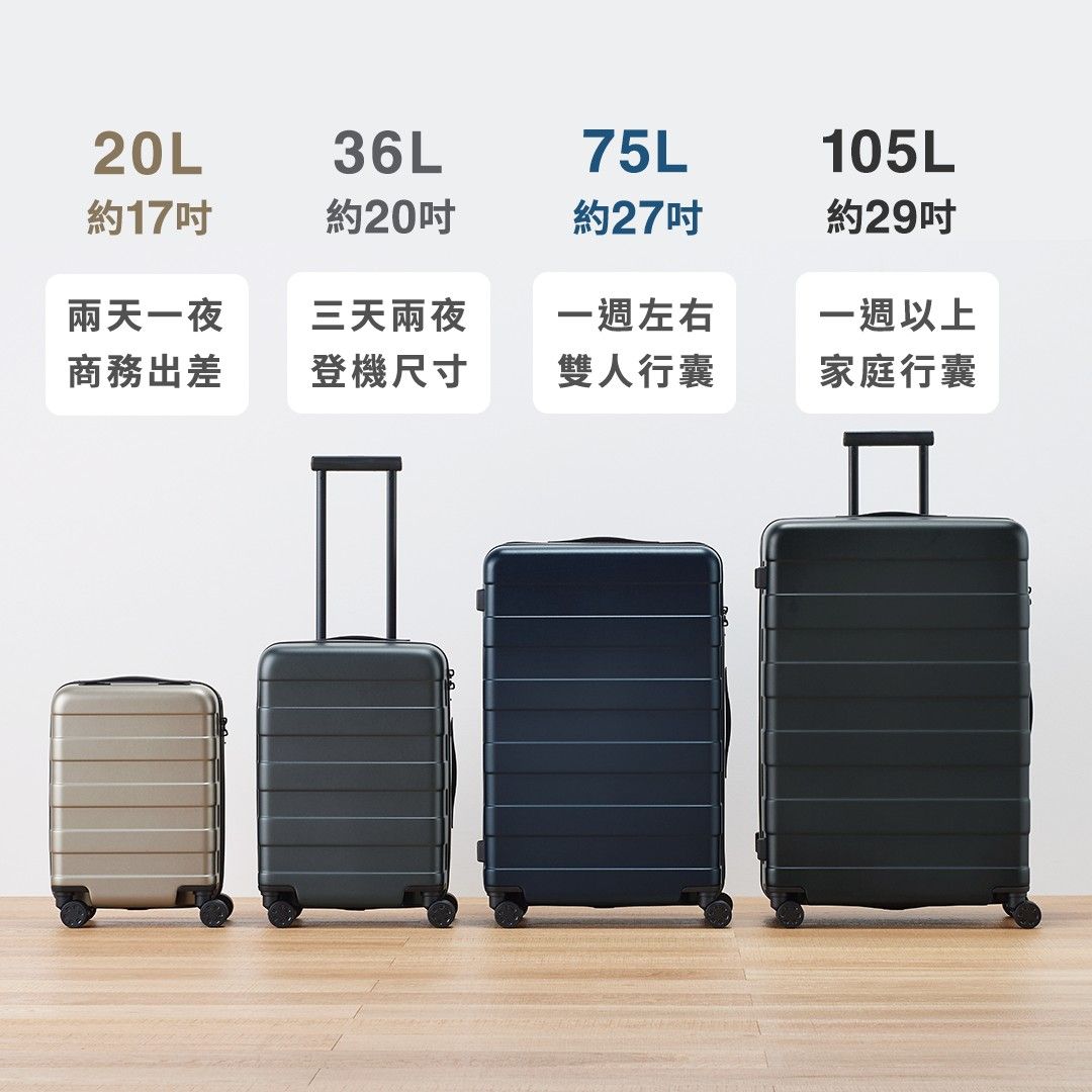 2023無印良品行李箱必買4大尺寸、容量、價格解析！好評價輕巧耐摔千元入手！ ｜ POPO筆記