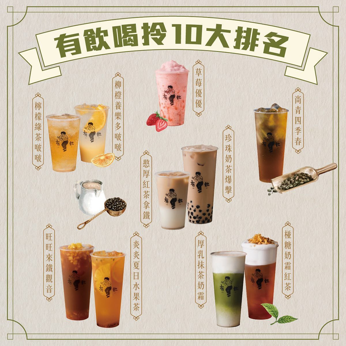 6間必喝私藏系手搖飲品牌推薦！一沐日、上宇林、有飲...內行飲料控都欽點這幾家！ ｜ POPO筆記