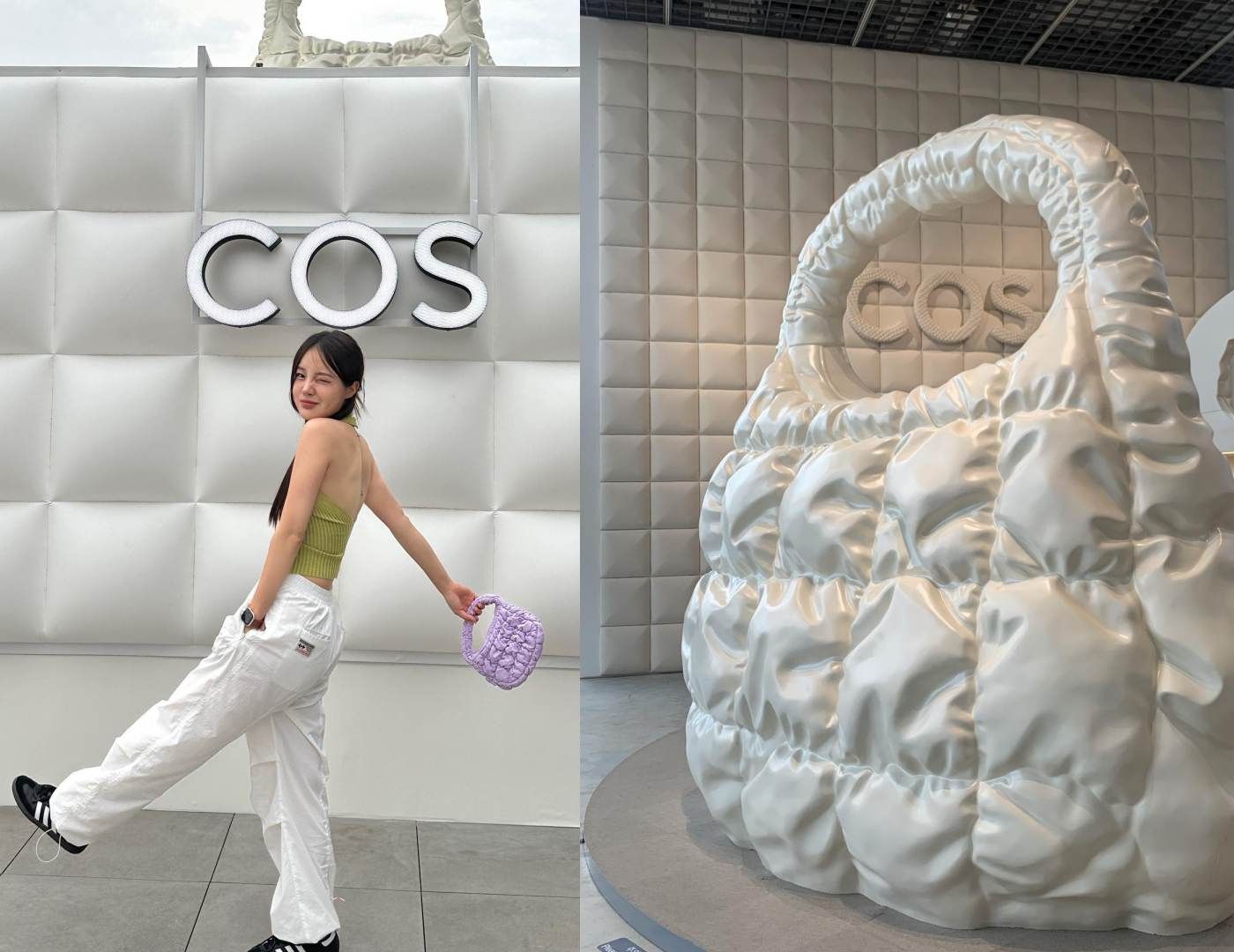 韓妞IG打卡景點+1！不只搬來『巨大COS雲朵包』韓國期間快閃店獨賣粉嫩限定色根本秒殺款！ ｜ POPO筆記