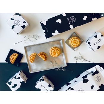𝟸𝟶𝟸𝟷最可愛童趣的月餅/超人氣貳林奶皇月餅乳牛禮盒🐄🥮