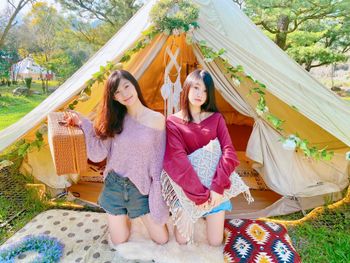 ［南投住宿］拂水山莊  懶人露營體驗