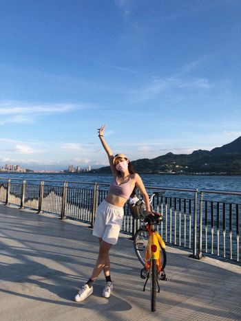 基隆河淡水腳踏車半日遊🚴‍♀️