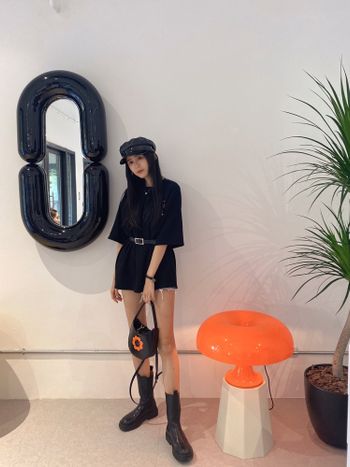 ᴼᴼᵀᴰ｜All Black * 極簡幾何咖啡廳新踩點 🖤