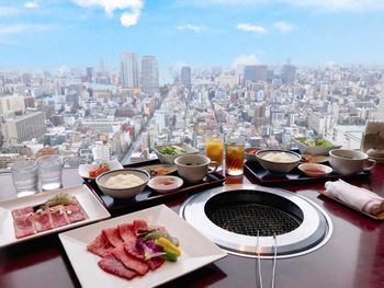 東京｜在晴空塔內居高臨下吃燒肉