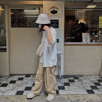 OOTD 微秋感簡約穿搭