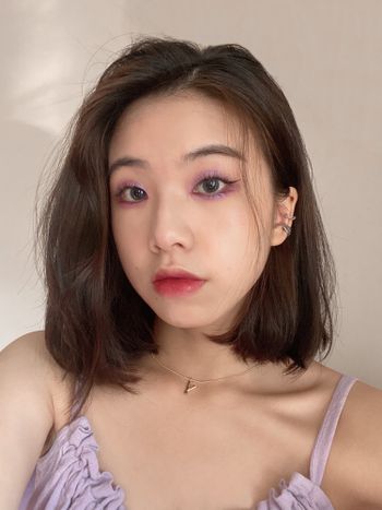 🍇葡萄汽水妝2.0 #妝容分享