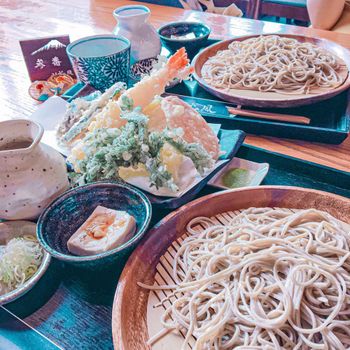 日本｜みずの風 蕎麦処 MizunoKaze｜河口湖蕎麥麵