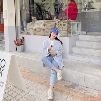 天峰藍的ootd