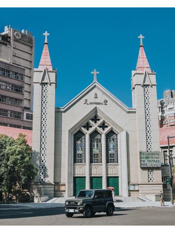 新竹｜街區裡的卡片教堂⛪️