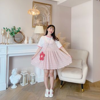 少女花朵OOTD