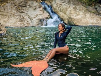 🌻台東👉🏾水母丁溪，跳水、滑水道、潛水一溪滿足