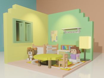 第一次用blender建模↖(^ω^)↗