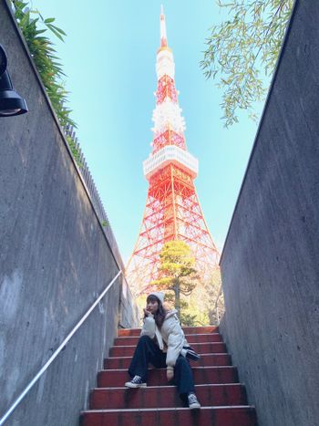 outfit👒跟東京鐵塔來一張帥氣的合照吧🗼