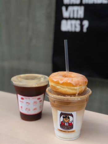 中山站《Hudsoncoffee》｜甜甜圈和拿鐵都很完美啊