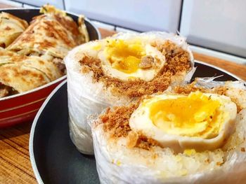 弘記豆漿店 板橋知名糖心蛋飯糰
