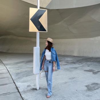 OOTD｜丹寧x丹寧·台中中央公園拍照景點