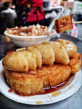 新北美食｜板橋超夯銅板小吃 極致酥脆黃金炸蘿蔔