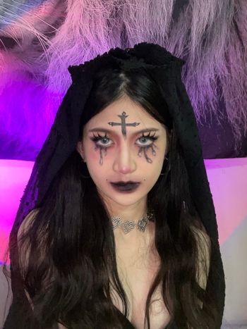 萬聖節暗黑系妝容🎃