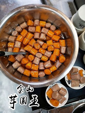 新北美食｜芋圓王駕到!! 一顆抵三顆 超狂巨無霸手工芋圓