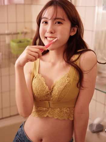 日本女孩人人一件的無鋼圈內衣❤️