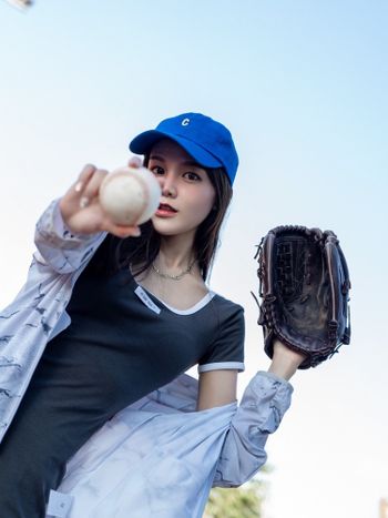 Home run全壘打！夏日の棒球少女⚾️