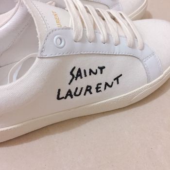 鞋子分享｜Saint Laurent 小白鞋
