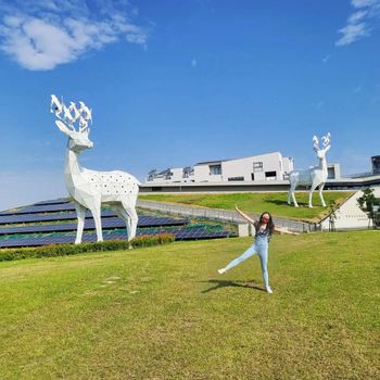 台南景點 | 太陽能與風力發電的裝置藝術公園