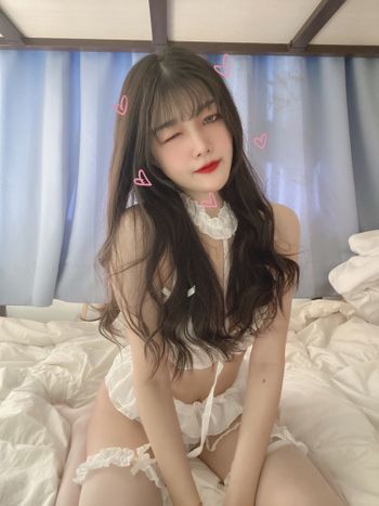 ♡̷ﾞ睡衣實拍｜香甜軟糯蕾絲花邊套裝🐰