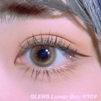 深瞳也能駕馭ㄉ月牙隱眼QLENS LUNAR BAY