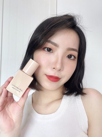 宛如天生好膚質 給你漂亮奶油肌 #鄭瑄茉 光感裸膚清透粉底液