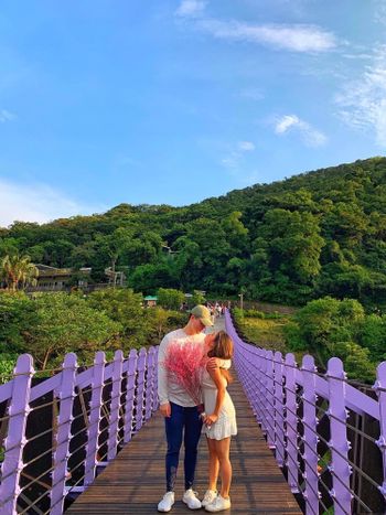 台北約會小地方❤️白石湖吊橋