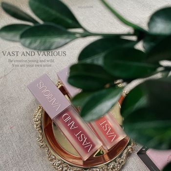 彩妝｜高質感唇釉分享；vast and various三合一