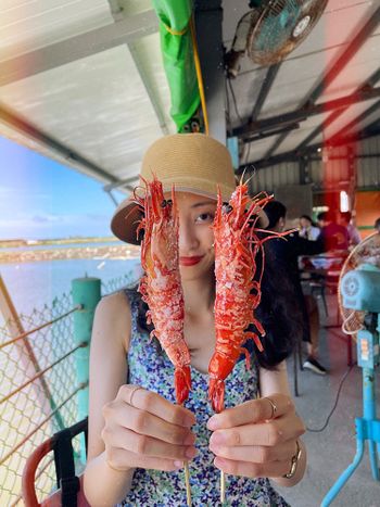 隱藏版台南在地活海鮮店，新鮮現撈吃得到！🦐🦪🐟🍺