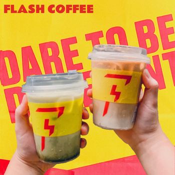新加坡Flash Coffee登台啦！一早喝閃電充滿能量⚡️
