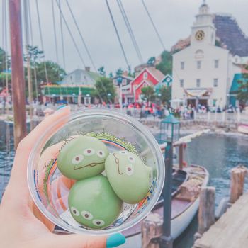 日本｜三眼怪冰淇淋麻糬🍦｜東京迪士尼海洋