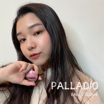 ♡腮紅試色｜palladio粉嫩可愛色號必收