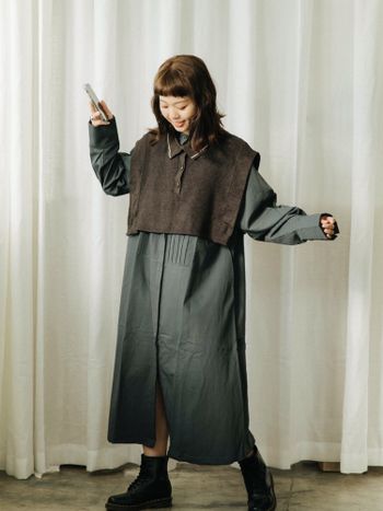 ootd 冬季學院感