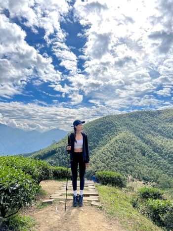 Hiking | 雲嘉五連峰！走在茶園稜線上看見滿滿雲海☁️