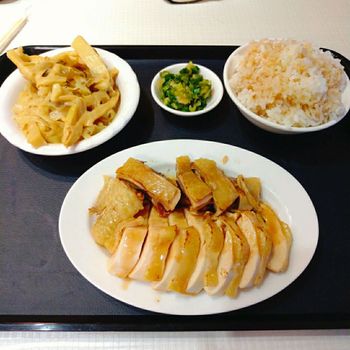 一人份的雞肉飯