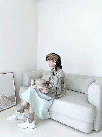 Mengslook | 髮帶look