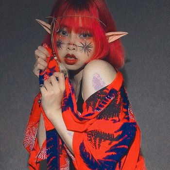 拍攝日常｜特殊妝容分享｜紅色小精靈🧚‍♀️