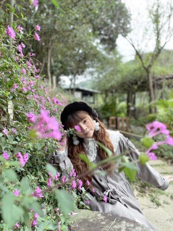 我與花