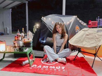 ⛺️被太陽曬醒被小孩叫醒的露營區