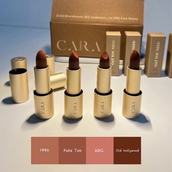 CARA Beauty 全新燕麥奶系列唇膏全試色