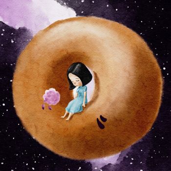 藍莓乳酪貝果星球