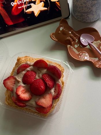 甜點開箱｜芋泥結合草莓的甜蜜滋味｜草莓季不能錯過的限定甜點