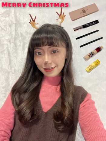聖誕妝容 麋鹿妝這樣畫ㅣ#聖誕派對就要這樣過